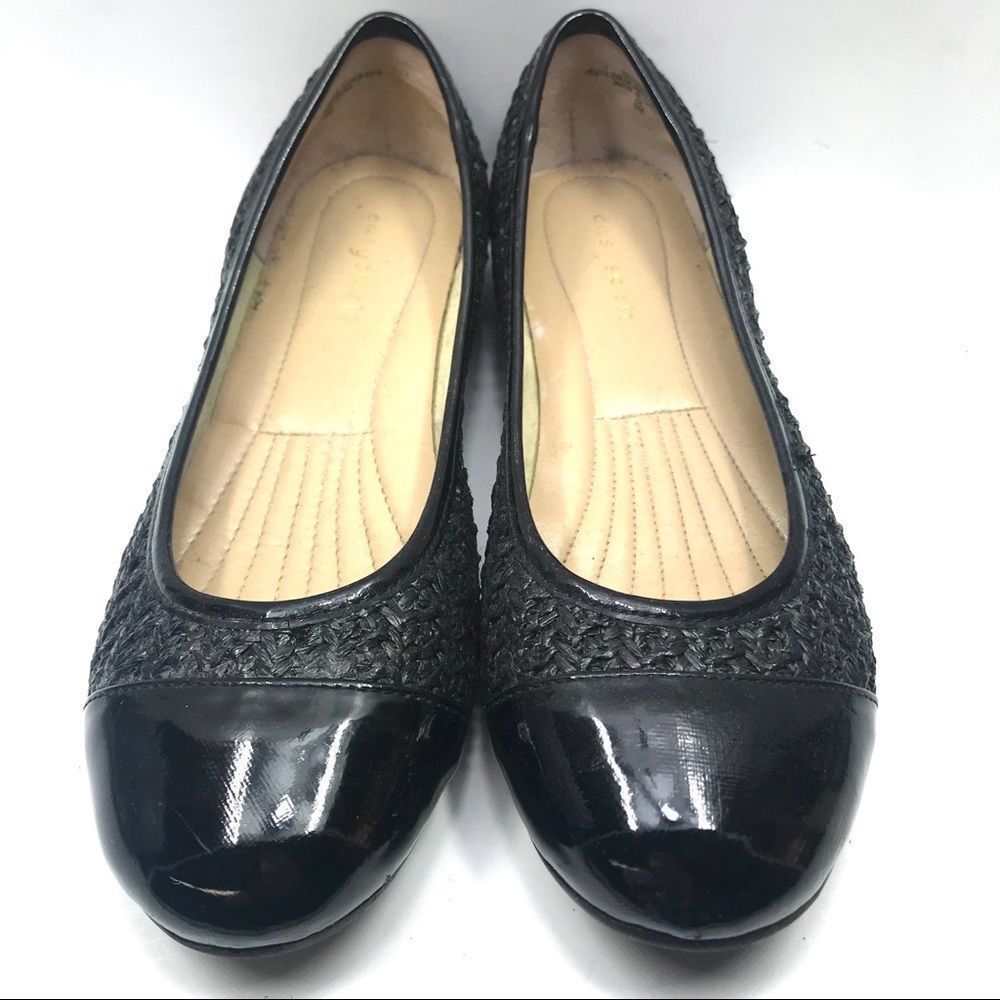 Easy Spirit black ballet flat textured -sz… - Picture 3 of 8